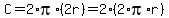 C=2%2Api%2A%282r%29=2%282%2Api%2Ar%29