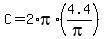 C=2%2Api%2A%284.4%2Fpi%29