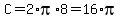 C=2%2Api%2A8=16%2A+pi