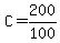 C=200%2F100