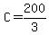 C=200%2F3