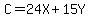 C=24X%2B15Y