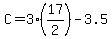 C=3%2817%2F2%29-3.5