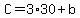 C=3%2A30%2Bb