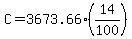 C=3673.66%2814%2F100%29