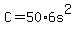 C=50%2A6s%5E2