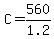 C=560%2F1.2