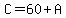 C=60%2BA