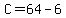 C=64-6