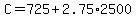C=725%2B2.75%2A2500