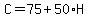 C=75%2B50%2AH