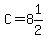 C=8%261%2F2