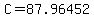 C=87.96452