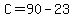 C=90-23