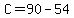 C=90-54