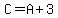 C=A%2B3