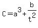 C=a%5E3%2Bb%2Ft%5E2