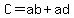 C=ab%2Bad