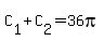 C%5B1%5D%2BC%5B2%5D=36pi