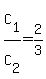 C%5B1%5D%2FC%5B2%5D=2%2F3