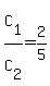 C%5B1%5D%2FC%5B2%5D=2%2F5