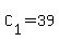 C%5B1%5D+=+39