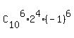 C%5B10%5D%5E6%2A2%5E4%2A%28-1%29%5E6