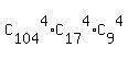 C%5B104%5D%5E4+%2A+C%5B17%5D%5E4+%2A+C%5B9%5D%5E4