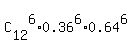 C%5B12%5D%5E6%2A0.36%5E6%2A0.64%5E6