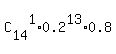 C%5B14%5D%5E1%2A0.2%5E13%2A0.8