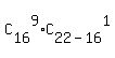 C%5B16%5D%5E9%2AC%5B22-16%5D%5E1