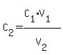 C%5B2%5D=%28C%5B1%5D%2AV%5B1%5D%29%2FV%5B2%5D
