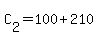 C%5B2%5D+=+100%2B210
