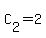 C%5B2%5D+=+2
