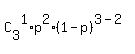 C%5B3%5D%5E1%2Ap%5E2%2A%281-p%29%5E%283-2%29