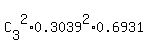 C%5B3%5D%5E2%2A0.3039%5E2%2A0.6931