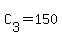 C%5B3%5D+=+150