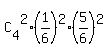 C%5B4%5D%5E2%2A%281%2F6%29%5E2%2A%285%2F6%29%5E2