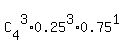 C%5B4%5D%5E3%2A0.25%5E3%2A0.75%5E1