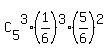 C%5B5%5D%5E3%2A%281%2F6%29%5E3%2A%285%2F6%29%5E2