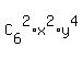 C%5B6%5D%5E2%2Ax%5E2%2Ay%5E4