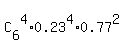 C%5B6%5D%5E4%2A0.23%5E4%2A0.77%5E2