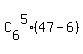 C%5B6%5D%5E5%2A%2847-6%29