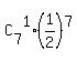 C%5B7%5D%5E1%2A%281%2F2%29%5E7
