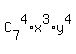 C%5B7%5D%5E4%2Ax%5E3%2Ay%5E4