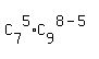 C%5B7%5D%5E5%2AC%5B9%5D%5E%288-5%29