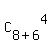 C%5B8%2B6%5D%5E4