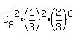 C%5B8%5D%5E2%2A%281%2F3%29%5E2%2A%282%2F3%29%5E6