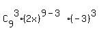 C%5B9%5D%5E3%2A%282x%29%5E%289-3%29%2A%28-3%29%5E3