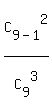 C%5B9-1%5D%5E2%2FC%5B9%5D%5E3